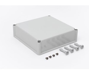 Switchboxes og skap - FIBOX Cover eko80-g grey 280x280x80 - 3730558