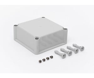 Switchboxes og skap - FIBOX Cover ekh80-g grey 190x190x80 - 3730555