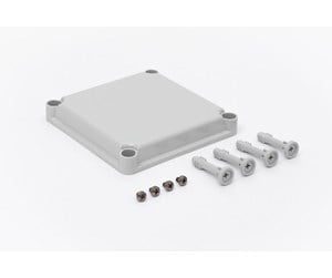 Switchboxes og skap - FIBOX Cover ekh30-g grey 190x190x30 - 3730147