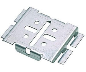 Skuffer & samleskinne kanaler - Wibe Clip on bracket double pg - 4571130