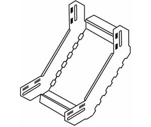 Skuffer & samleskinne kanaler - Wibe Internal bend 90 200mm - CSU36232002