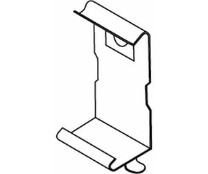 Skuffer & samleskinne kanaler - Wibe Clamp for fixing separation wall - CSU08870500