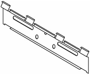 Skuffer & samleskinne kanaler - Wibe Lok connector - CSU08016000