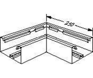 Skuffer & samleskinne kanaler - Tehalit Flat angle br 70170 l 9105 perlewhite - L9105PH