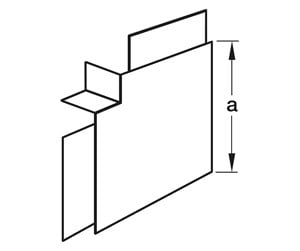 Skuffer & samleskinne kanaler - Tehalit Flat bend hf lf/lfh 60110 ph - LFF60115PH