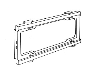 Skuffer & samleskinne kanaler - Tehalit Frame 3 x opus 3ro/brn ph - 3RO/BRNPH