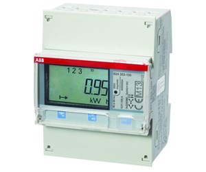 Komponenter for switchboxes og skap - ABB Kwh meter#b24 113-100 - 2CMA100179R1000