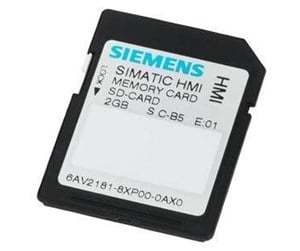 PLC, HMI, IOT og Industri PC - Siemens Simatic hmi sd memory card 2 gb 6av2181-8xp00-0ax0 - 6AV2181-8XP00-0AX0