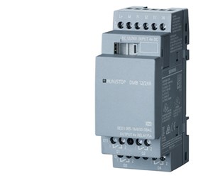 PLC, HMI, IOT og Industri PC - Siemens Logo! dm8 12/24r expansion module pu/i/o: 12 24v/12v/24v/ - 6ED1055-1MB00-0BA2