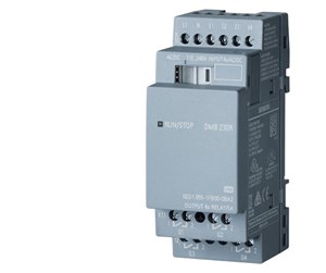 PLC, HMI, IOT og Industri PC - Siemens Logo! dm8 230r expansion module pu/i/o: 230v/230v/relais. - 6ED1055-1FB00-0BA2