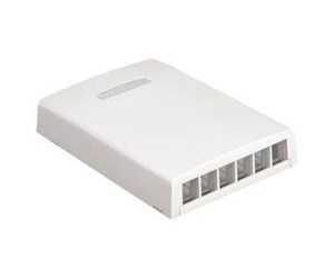 Tilbehør - PANDUIT Nk 6-port surface mount box - NK6BXIW-AY