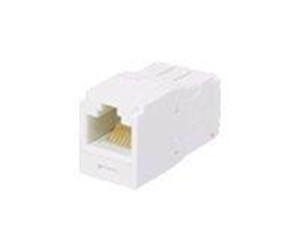 Tilbehør - PANDUIT Mini-com module cat 6 utp 8 pos 8 wire universal white. - CJ688TGWH