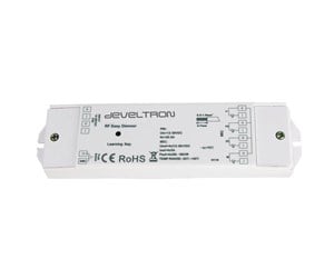 Dimmere & Kontroll - DEVELTRON Led dimmer to rf remote controller 12-24vdc - 4 channel - VN22742