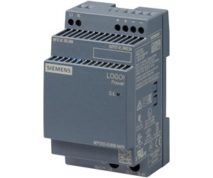 PLC, HMI, IOT og Industri PC - Siemens Logo!power 24 v / 2.5 a stabilized power supply - 6EP3332-6SB00-0AY0