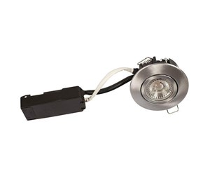 Lamper - Scan Products Luna lp 230v dimmable flicker free 6.2w 3000k cri95 ip44 bru - 10112