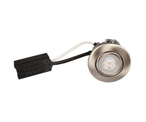 Lamper - Scan Products Luna quick install 230v dimmable flicker free gu10 5w 3000k - 10092