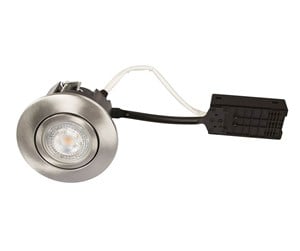 Lamper - Scan Products Luna quick install 230v dimmable flicker free gu10 5w 3000k - 10022