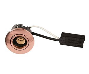 Lamper - Scan Products Luna quick install 230v gu10 ip44 copper round - 10006