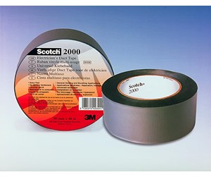 Forbruksvarer - 3M Scotch® 2000 electricians duct tape grey 50 mm x 46 m - 7000076790