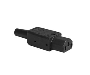 Switch - Bachmann Appliance plug c13 10a/250v black - 915.170