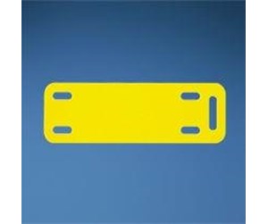 Papir, Fotopapir & Etiketter - PANDUIT Thermal transfer marker plate.12.70x76.20mm yellow - M300X050Y6T