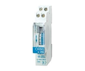 Komponenter for switchboxes og skap - ELTECO Orbis analaog time switch daily 17.5mm - UNO-D