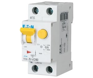 Komponenter for switchboxes og skap - Eaton Pkn6-10/1n/c/03-a-mw - fi/ls 10a 300ma miniature circuit- - 236512