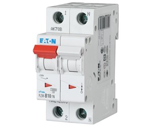 Komponenter for switchboxes og skap - Eaton Plz6-c10/1n-mw - miniature circuit breaker mcb - 242807