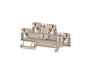 Koblingsutstyr - Weidmuller Feed-through terminal a2t 1.5 dark beige - 2469370000