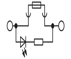 Koblingsutstyr - Phoenix Contact Fuse modular terminal block st 4-fsi/c-led 24 - 3036505