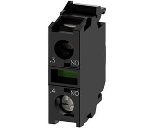 Trykknapper & Signalenheter - Siemens Contact module with 1 contact element 1 no 3su1400-1aa10-1 - 3SU1400-1AA10-1BA0