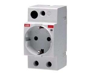 Komponenter for switchboxes og skap - ABB M1175 modular socket: german schuko standard - 2CSM210000R0721