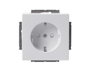 Switch - ABB Socket outlet schuko 1-g ip21 white - 2TKA003846G1