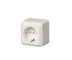 Switch - ABB Socket outlet schuko 1-g screwless terminals - 2TKA000660G1