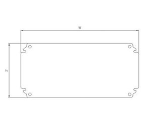 Switchboxes og skap - ELDON Mounting plate 300x500 - BMP3050