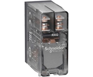 Komponenter for switchboxes og skap - Schneider Electric 2co 5a relay clear 24vdc - RXG25BD