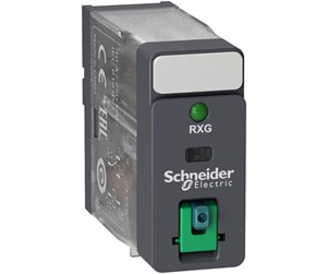 Komponenter for switchboxes og skap - Schneider Electric 1co 10a relay ltbled 12vdc - RXG12JD