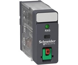 Komponenter for switchboxes og skap - Schneider Electric 1co 10a relay ltbled 230vac - RXG12P7