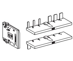 Komponenter for switchboxes og skap - Schneider Electric D40a to d65a line side reversing kit (in - LAD9R3