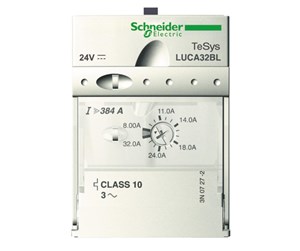 Komponenter for switchboxes og skap - Schneider Electric Unit 4.5-18a 24vac  cl 10 standard - LUCA12FU