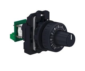 Trykknapper & Signalenheter - Schneider Electric Harmony potentiometer complete with 10 kohm built-in xb5ad9 - XB5AD912R10K