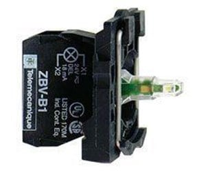 Trykknapper & Signalenheter - Schneider Electric 230 v led pilot light bod - ZB5AVM1