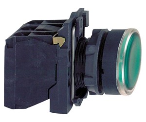 Trykknapper & Signalenheter - Schneider Electric Illuminated pushbutton - XB5AW33M5