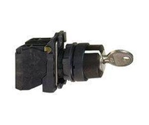 Trykknapper & Signalenheter - Schneider Electric Harmony key switch complete with 2 positions and spring retu - XB5AG61