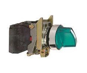 Trykknapper & Signalenheter - Schneider Electric Harmony rotary switch complete with led and 2 fixed position - XB4BK123M5