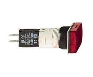 Trykknapper & Signalenheter - Schneider Electric Rect.pilot light red 6-24 - XB6DV4BB