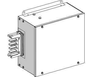 Skuffer & samleskinne kanaler - Schneider Electric End feed box 250 a - KSA250AB4