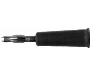 Instrumenter - Elma Instruments Banana plug - 1060 black - 5703317460684