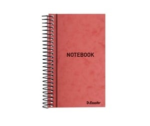 Blokker & Notisbøker - Esselte Spiral note pad 127x76mm 50 ruled sheets 13160 - 1394363