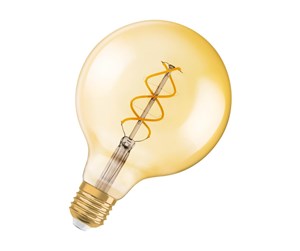 LED-lyspære - Osram LED-lyspære Vintage 1906 Globe Spiral 5W/820 (25W) Gold E27 - 4058075092136